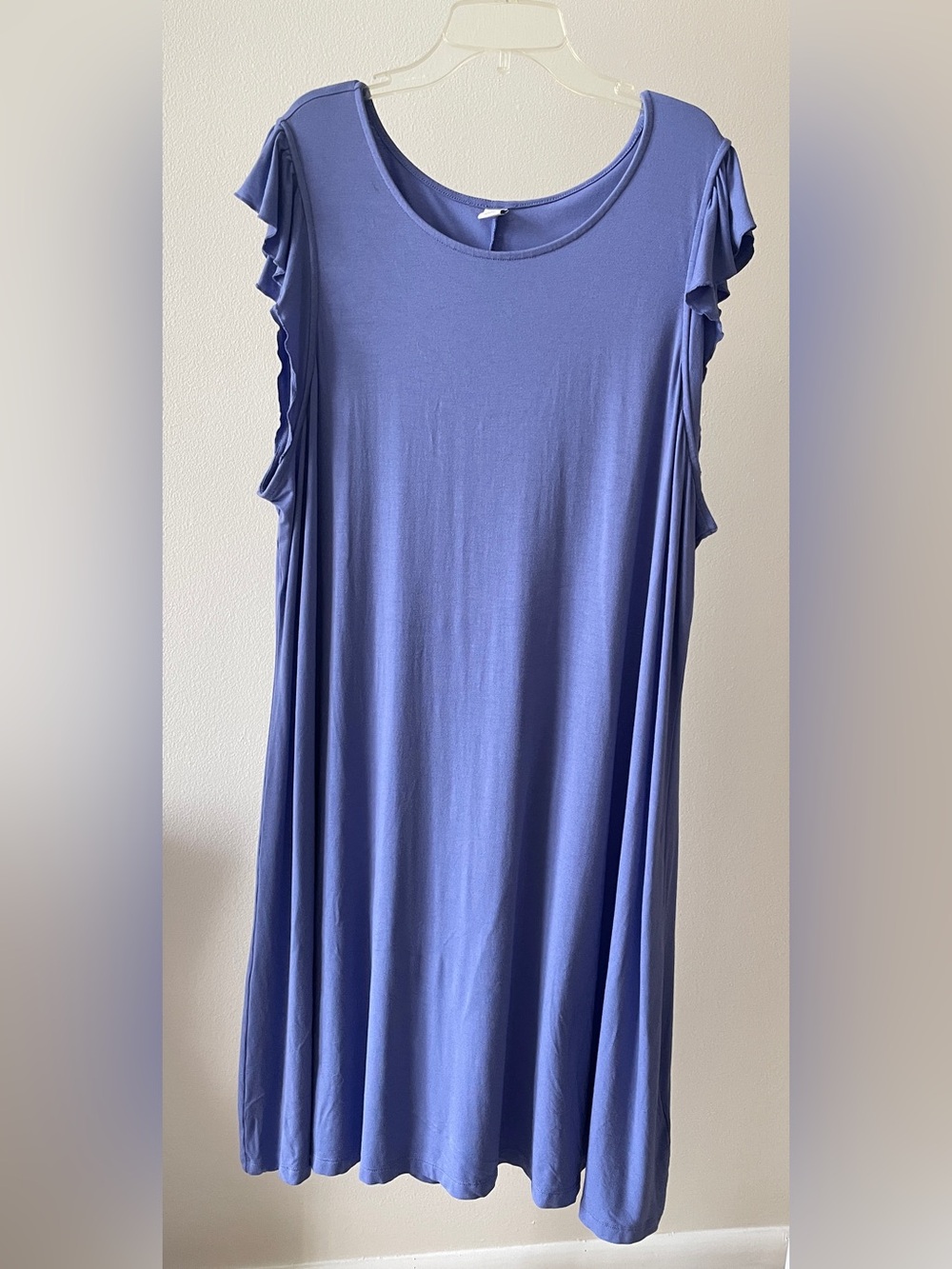 Old Navy Women's Lilac Sleeveless Ruffle Stretchy Dress 2XL XXL Plus Size